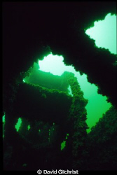 Unique view of the port side paddle on the sidewheel vess... by David Gilchrist 